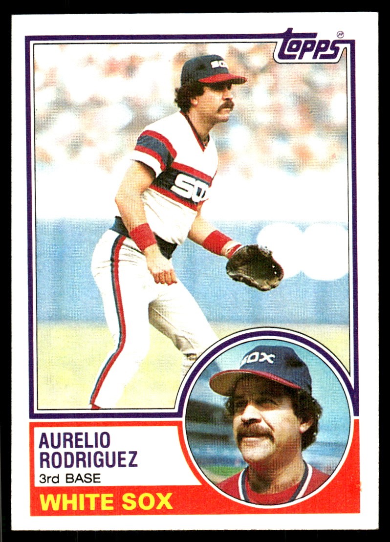 Aurelio Rodriguez 1983 Topps #758 White Sox MLB READ FREE SHIPPING AutographDen