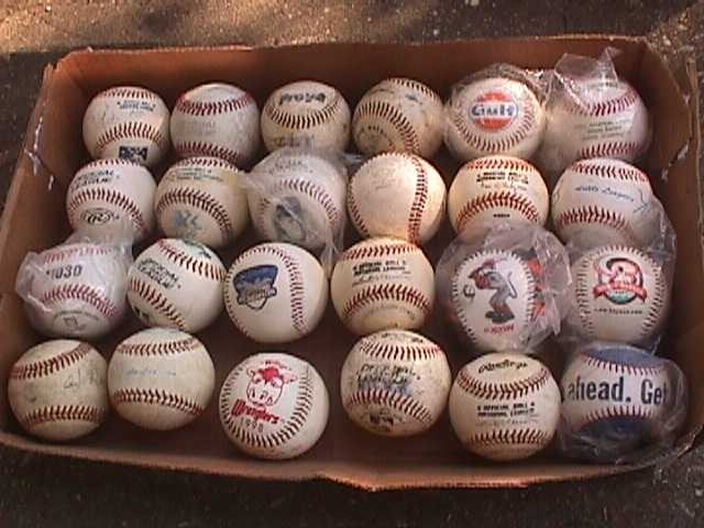 MIXED LOT Various Novelty and OTHER Baseballs