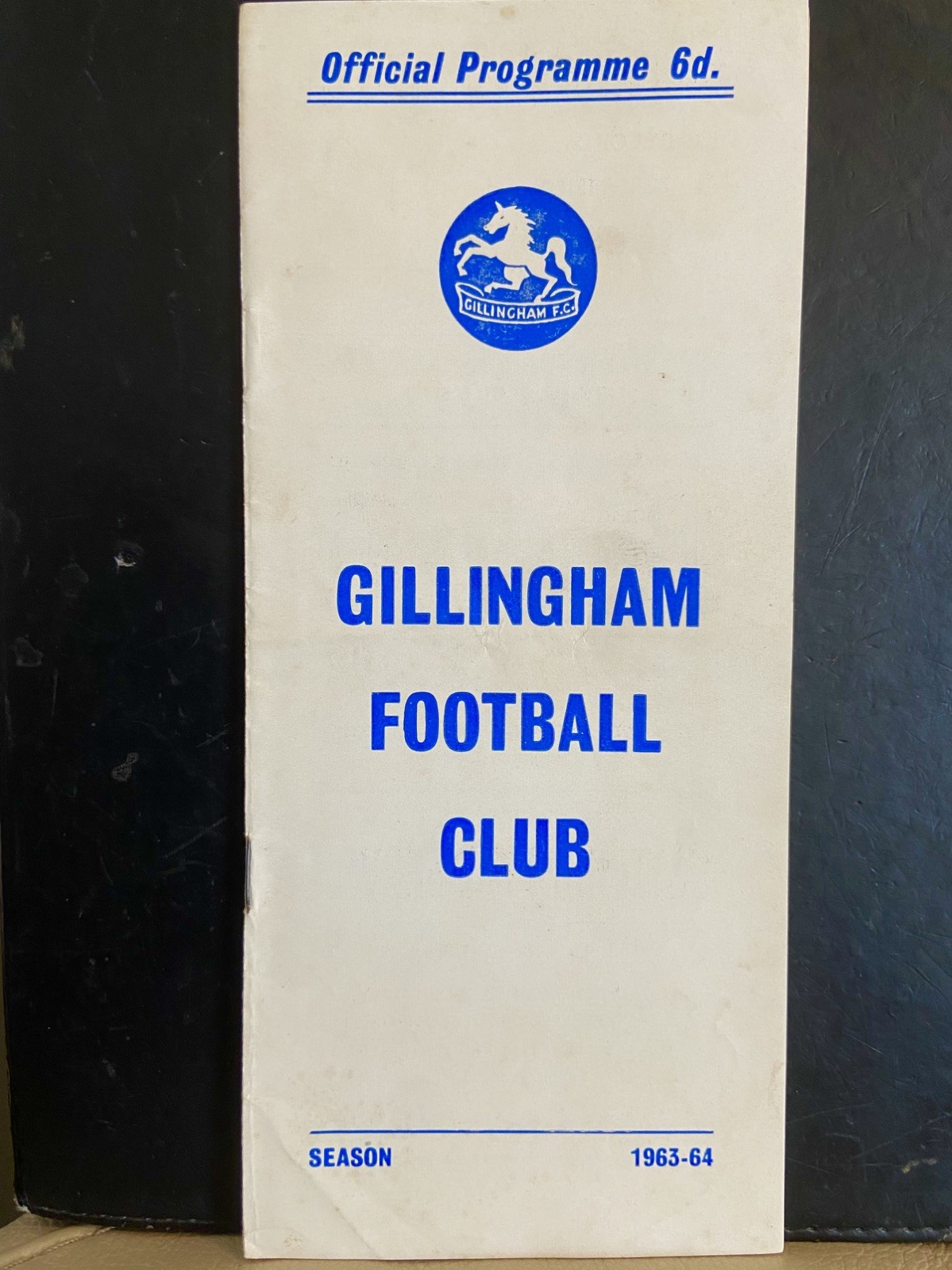 GILLINGHAM v HALIFAX TOWN , 06/10/1963, DIVISION 4, GOOD CONDITION