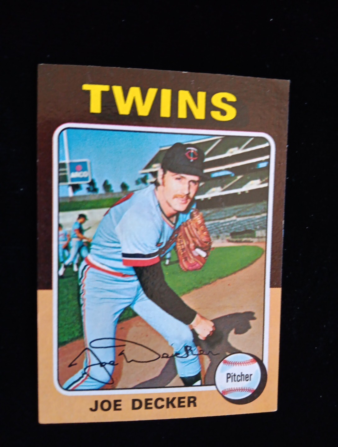 1975 Topps Minis Joe Decker Minnesota Twins #102