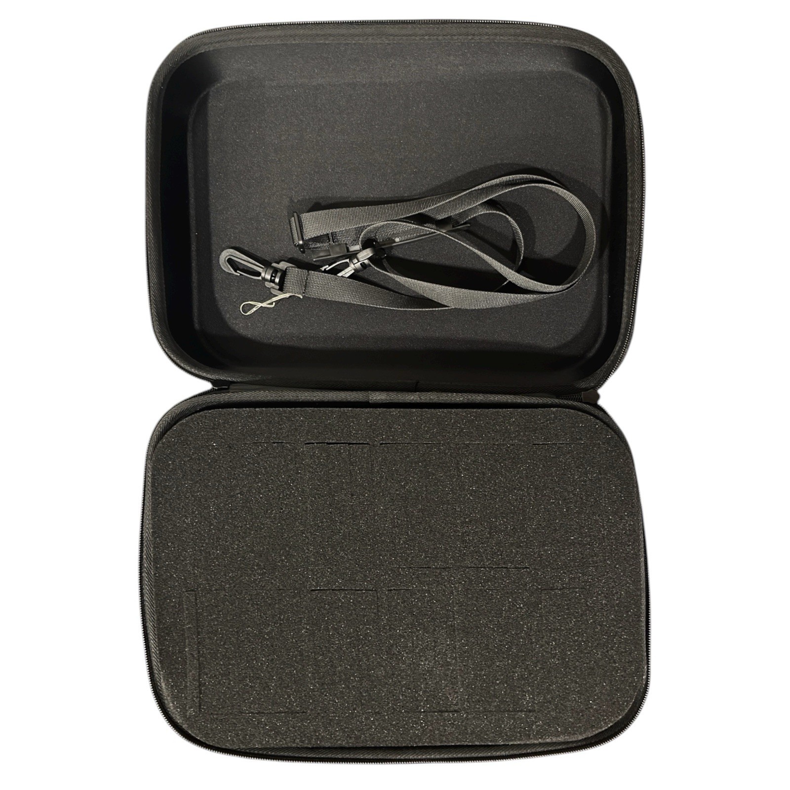 Compact Trading Card Case – Customizable Foam, Shoulder Strap – For Graded/Raw