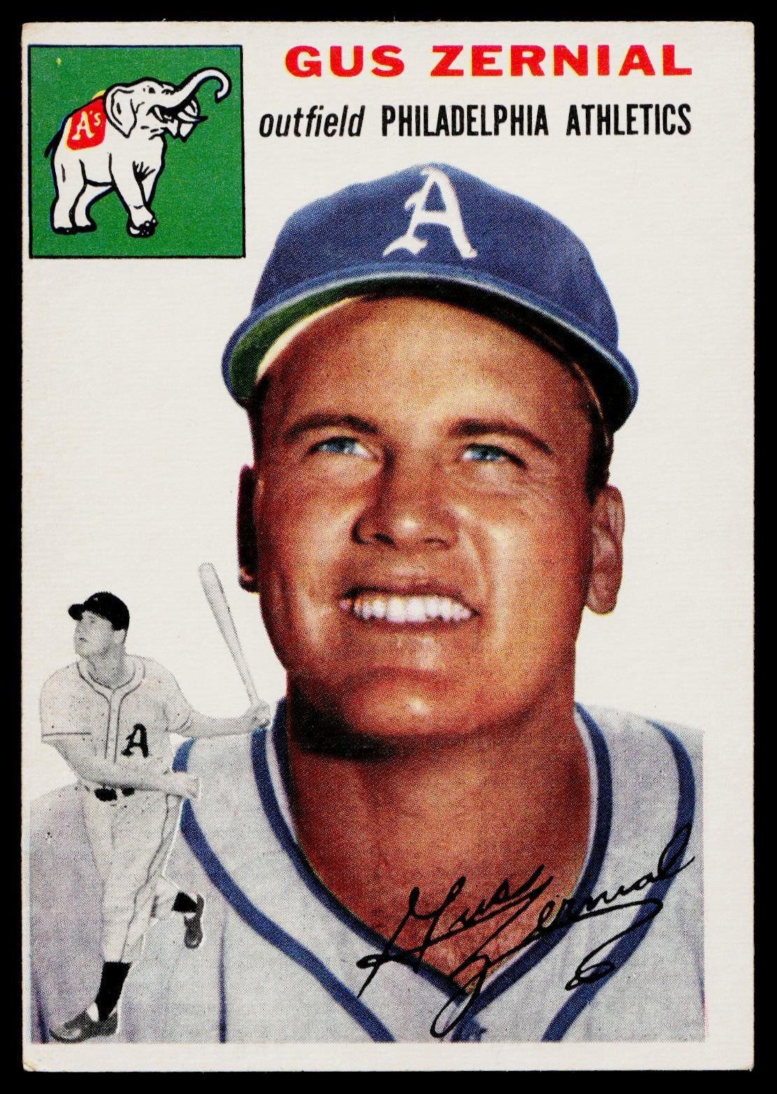 1954 Topps #2 Gus Zernial