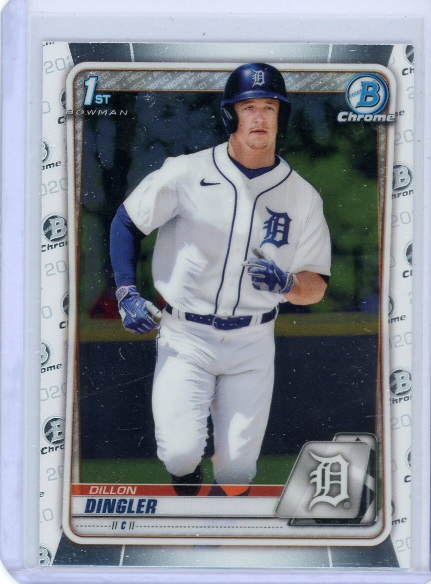2020 Bowman Draft Dillon Dingler 1st RC Chrome Detroit Tigers #BD-144 Qty!