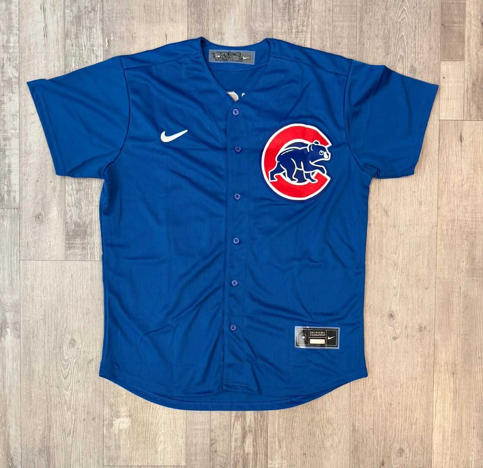 MOISES BALLESTEROS Chicago Cubs Alternate Home Blue Jersey – Men’s Large