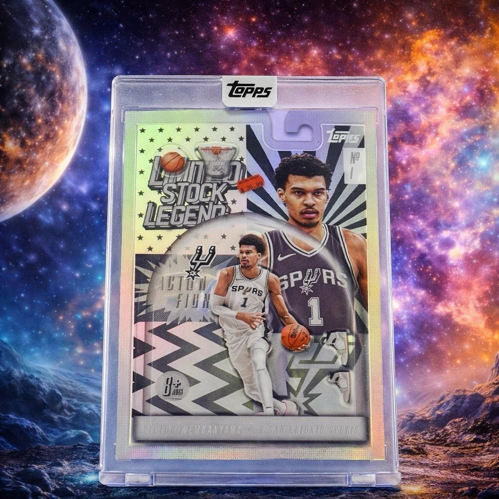 Victor Wembanyama RARE Refractor Investment Card Topps MINT ENCASED