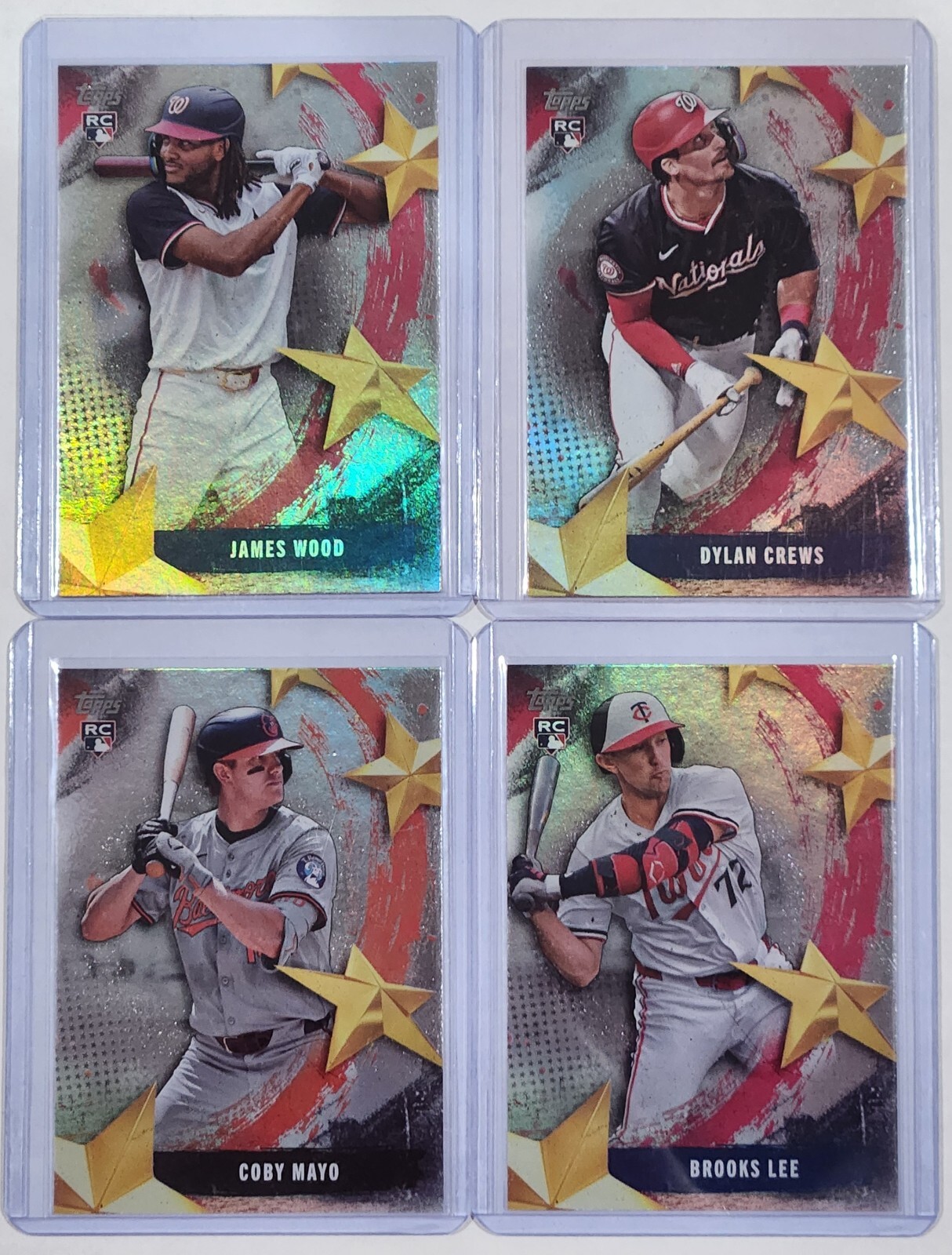 2025 Topps Series 1 Stars of MLB Complete Set (1-30) DYLAN CREWS + JAMES WOOD