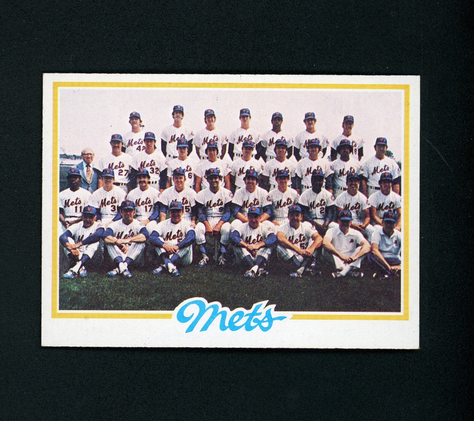 New York Mets 1978 Topps Team Card #356 NM+