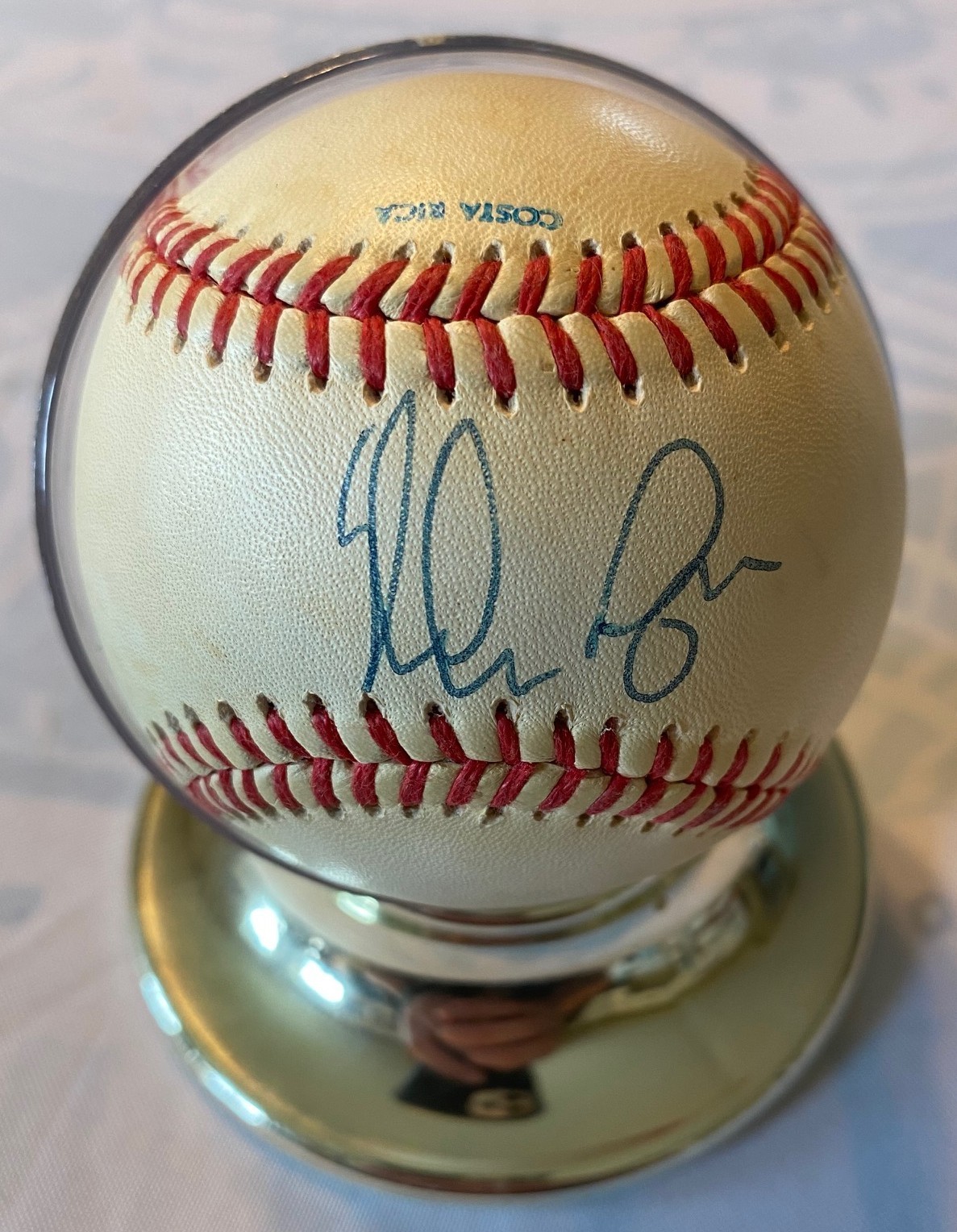 Nolan Ryan Signed Baseball Texas Rangers on 1991 All Star Game Toronto Ball