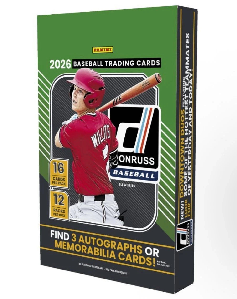2026 Panini Donruss Baseball Factory Sealed Hobby Box