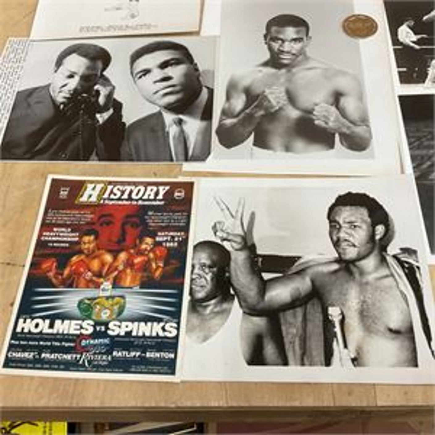 Rare Boxing Photos: Ali, Foreman, Spinks, Holmes, Duran, Norton, Monzon, More
