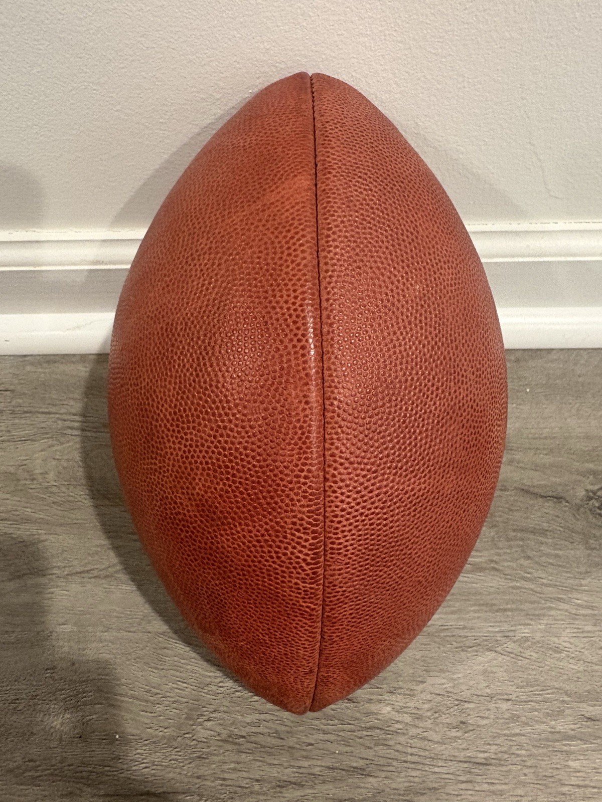 NFL Authentic Leather Wilson “The Duke” Football Super Bowl XLVI Giants Patriots