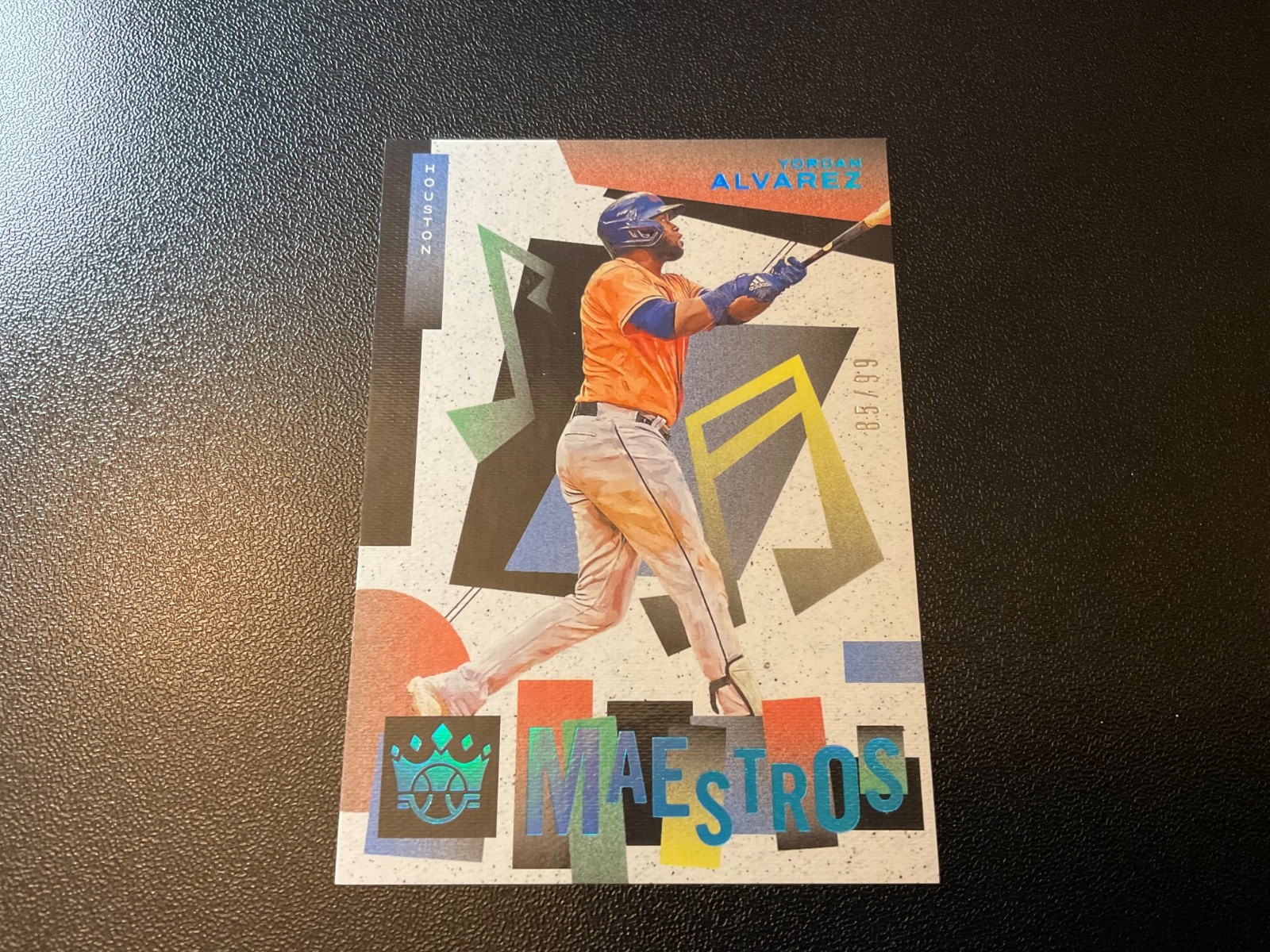 2022 Panini Diamond Kings Maestros Holo 85/99 Yordan Alvarez #M-10 o7m Astros