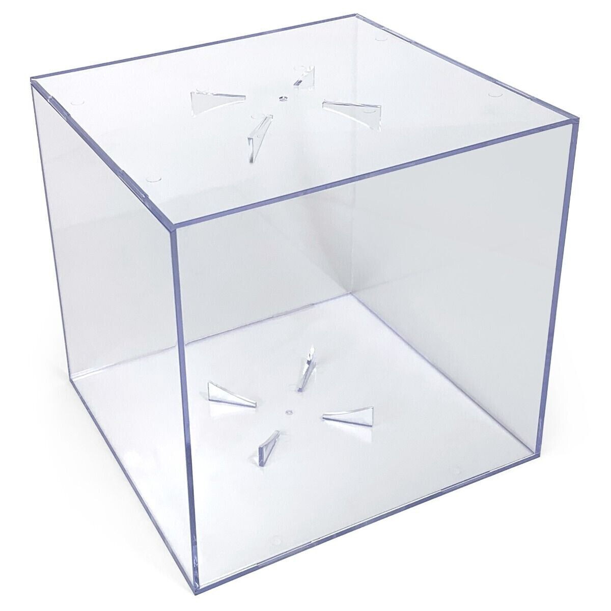 (1) ~ Full Size Basketball Clear Acrylic Display Case Cube Holder ~ New!