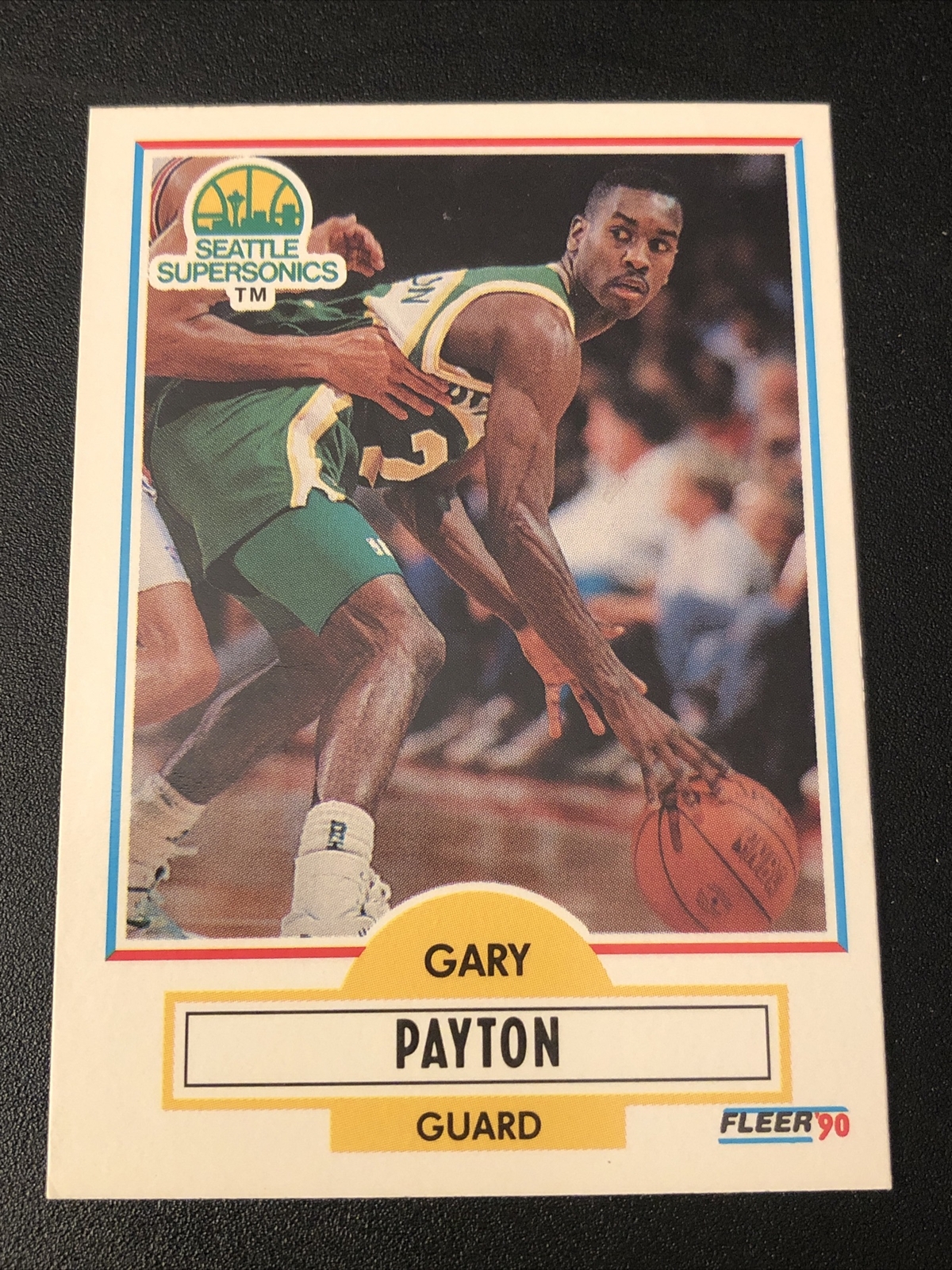 1990-91 Fleer Gary Payton Rookie #U-92