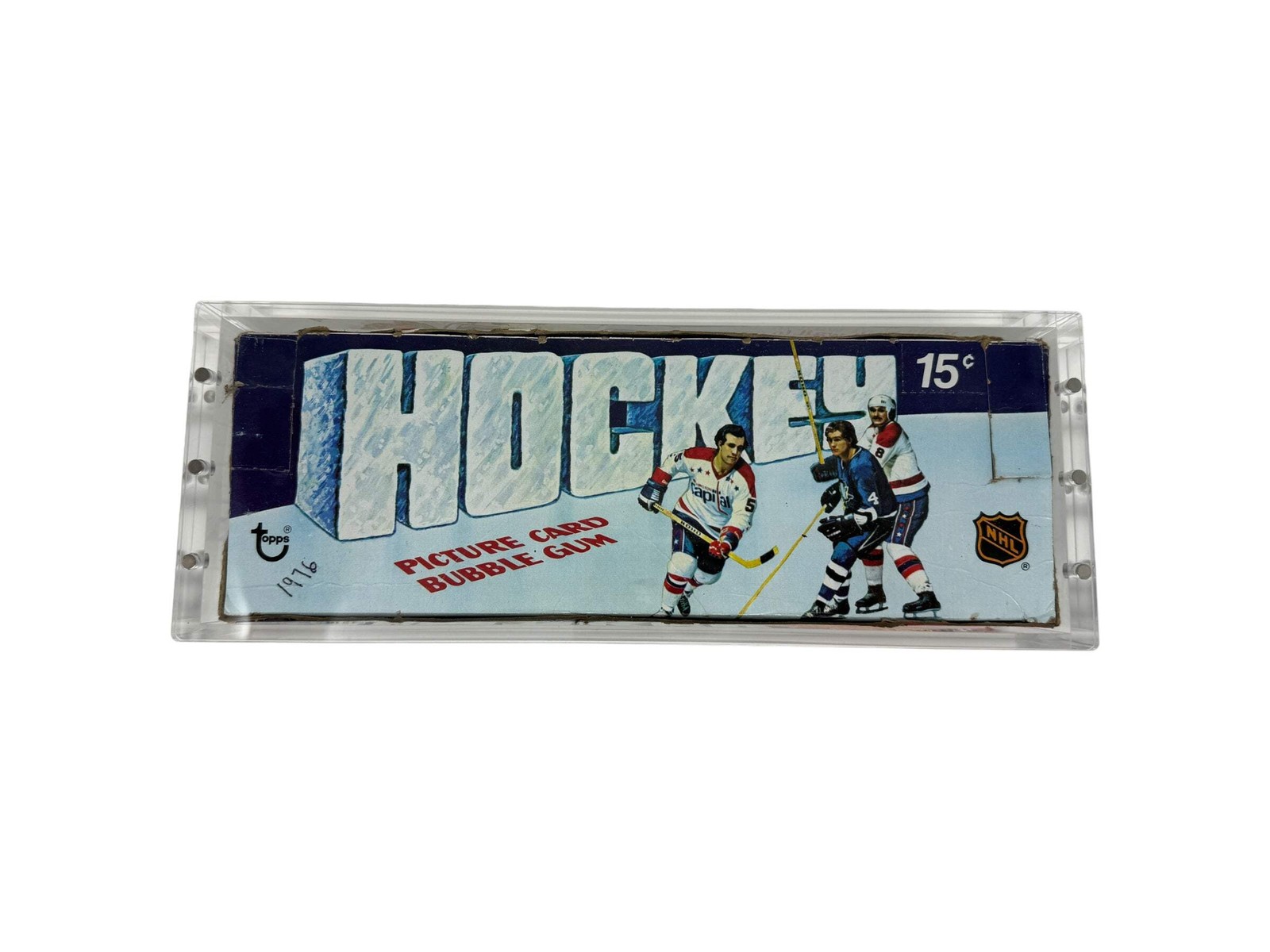 Stackable Premium Acrylic Display Case Magnetic Vintage 1960’s Topps Wax Deep