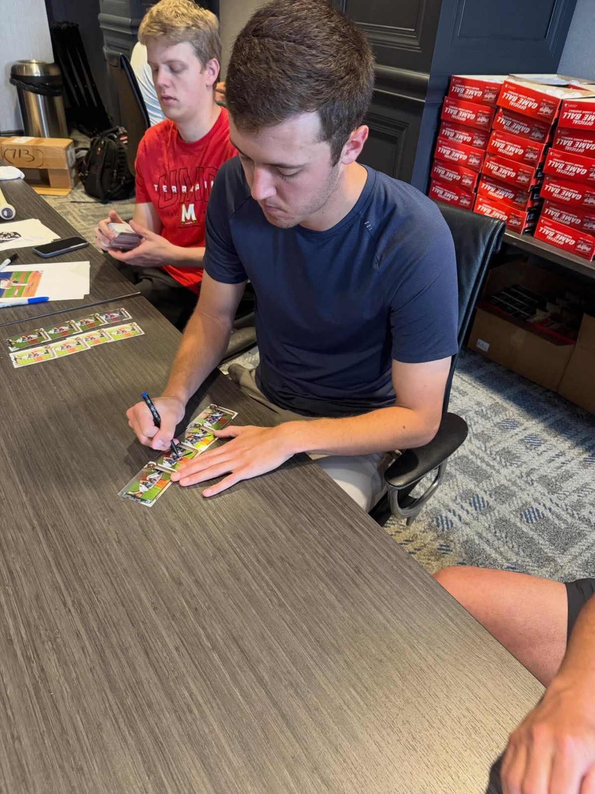 Jacob Misiorowski Autographed 2022 Bowman Draft Chrome REFRACTOR BDC132 Rookie