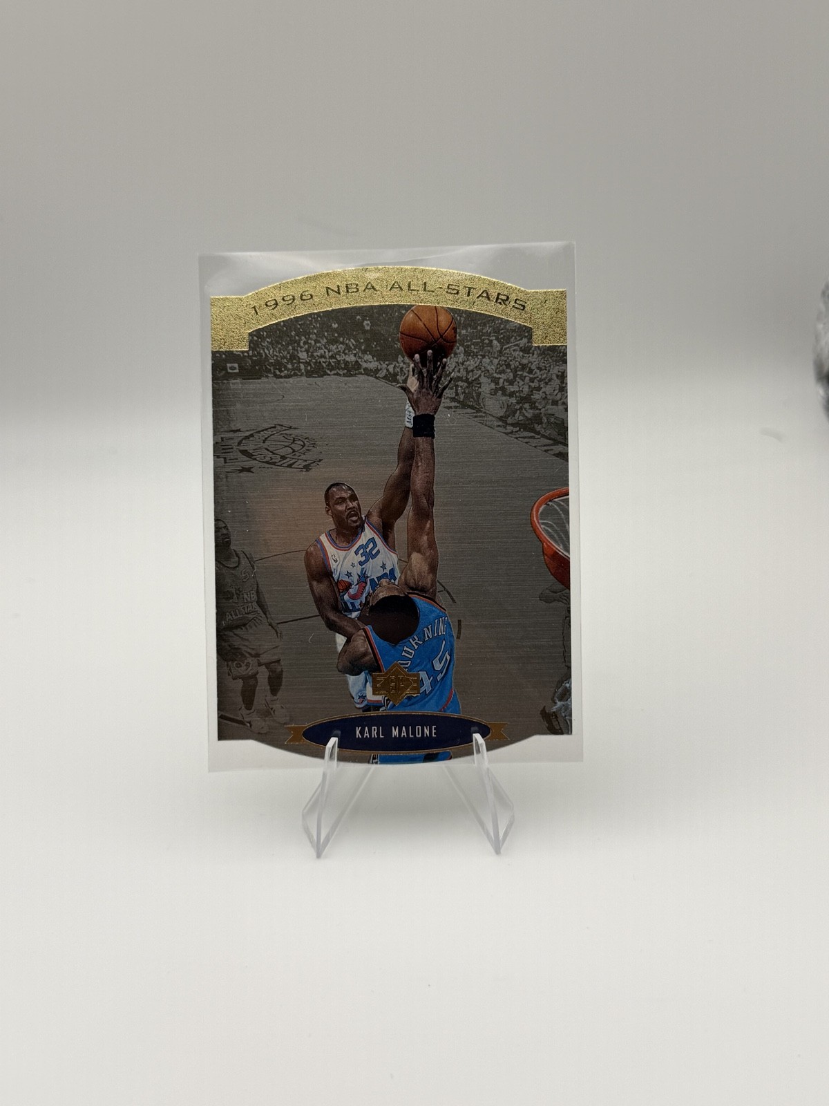 1995-96 SP – Nba All-Stars Die-Cut Karl Malone #AS19 Gold