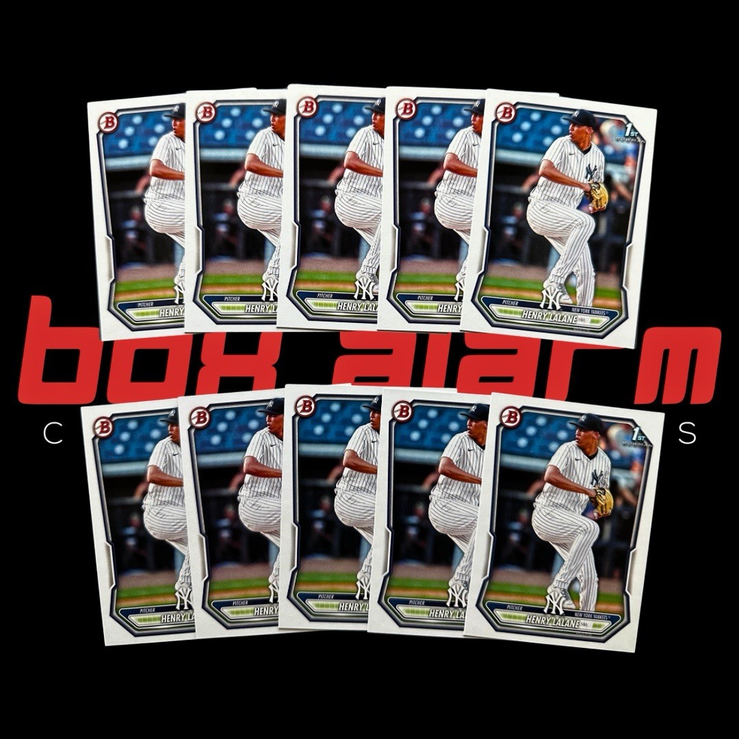 2026 Bowman Paper Prospect Henry Lalane #BP-104 Lot Of 10