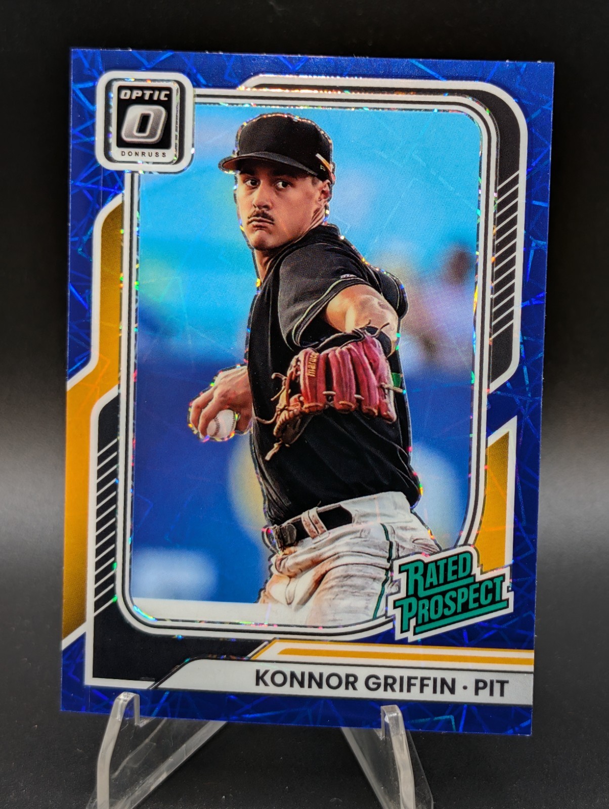 Konnor Griffin Rated Prospect Blue Optic Velocity Prizm 2026 Donruss Pittsburgh