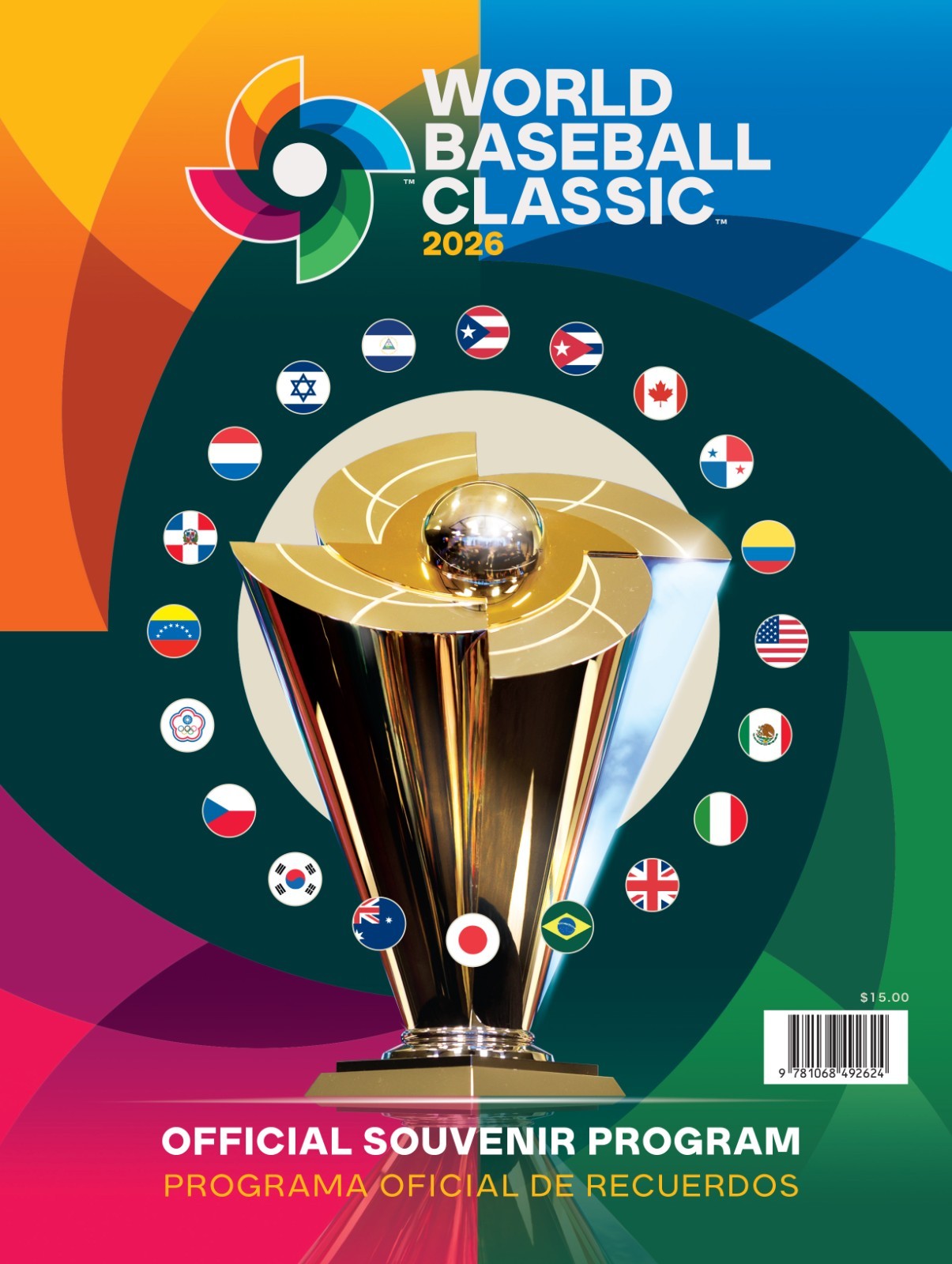 2026 WORLD BASEBALL CLASSIC GAME PROGRAM WBC CHAMPIONSHIP USA ITALY VENEZUELA