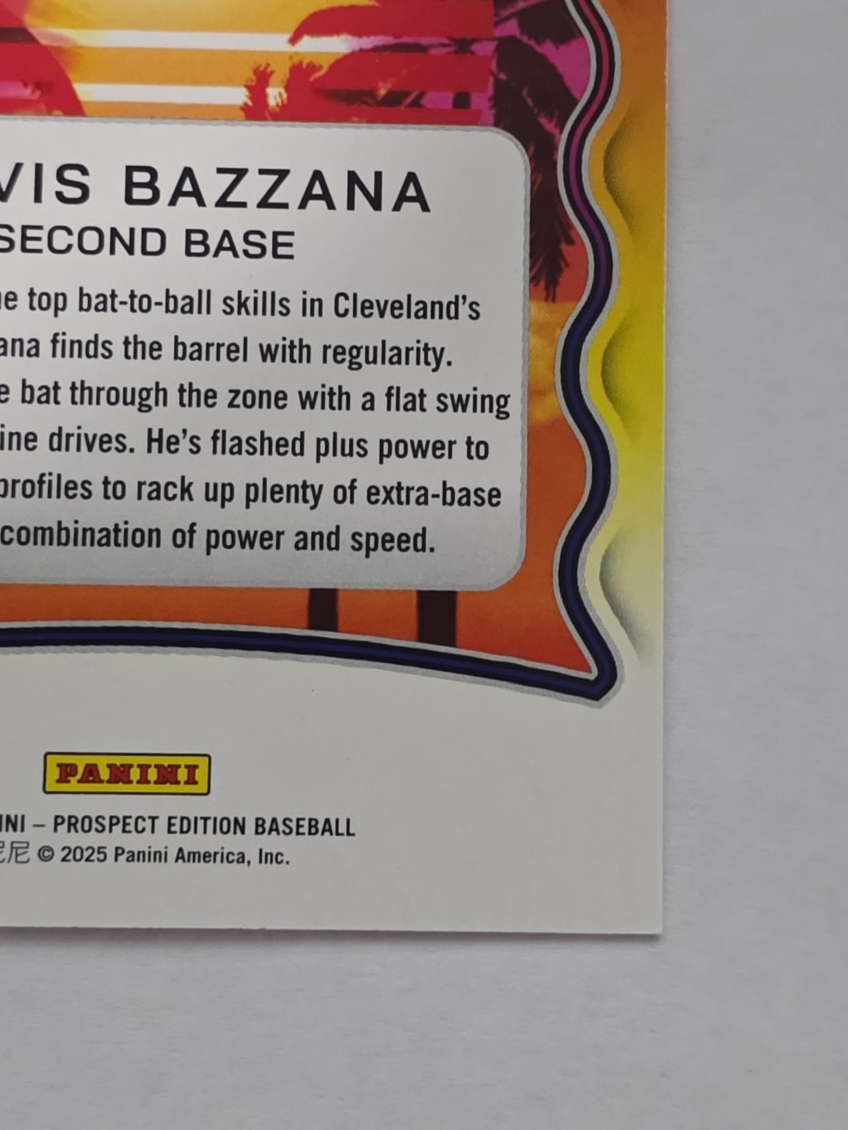2025 Panini Prospect Edition Travis Bazzana Prepping For The Pros Blue /99 #3