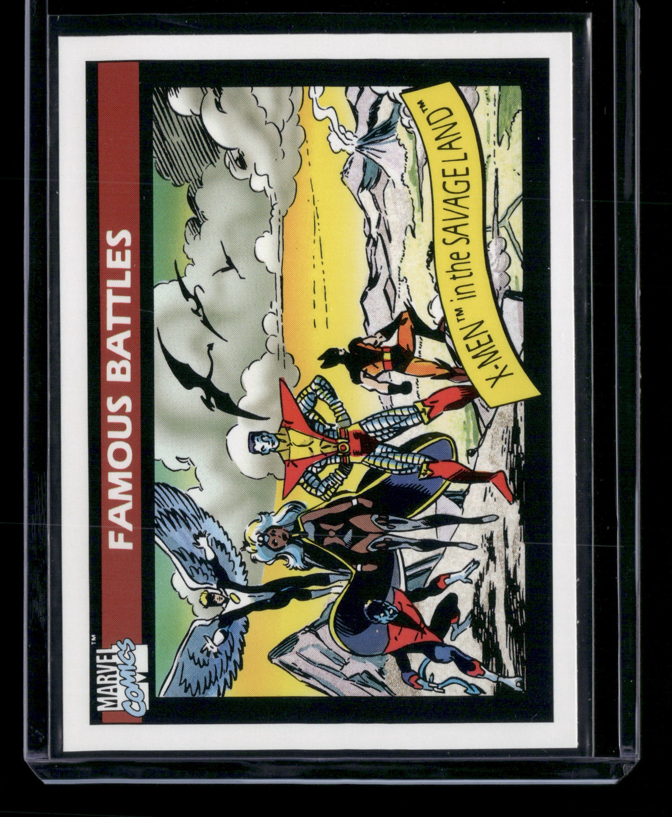 1990 Impel Marvel Comics Famous Battles #120 X-Men In The Savage Land – 12505