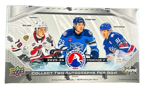 2025/26 Upper Deck AHL complete base set #1-100 in Hand Ready to Ship