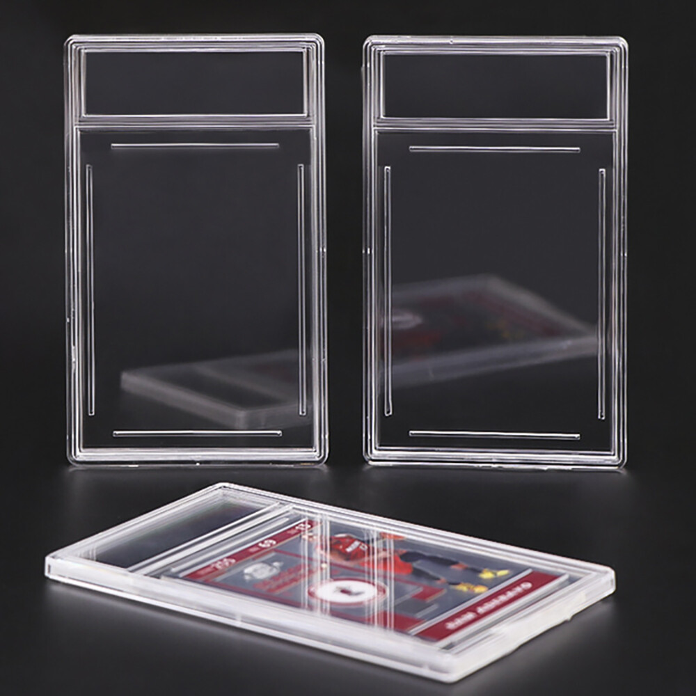 5Pcs Empty Graded Card Holder PSA Style Slab for Trading Cards Protector Case US