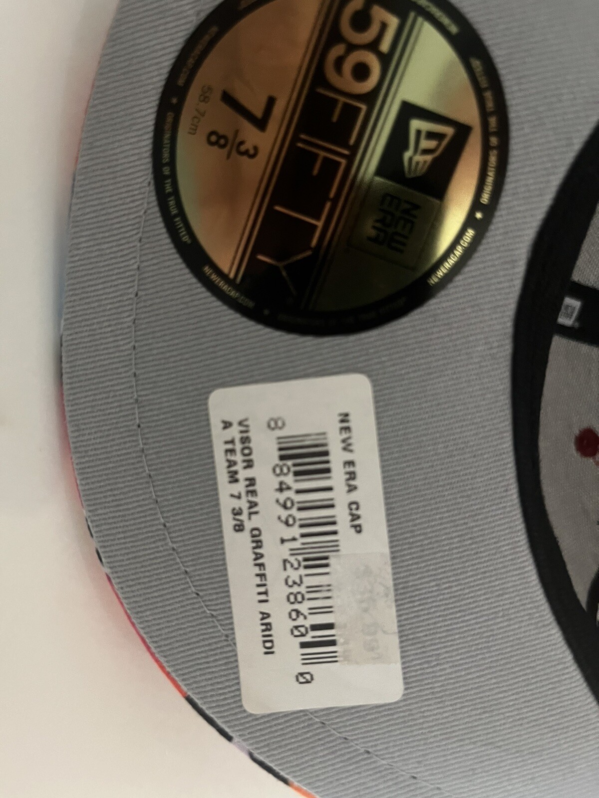 Arizona Diamondbacks 5950 59fifty Graffiti Fitted MLB Fashion Cap Hat 7 3/8
