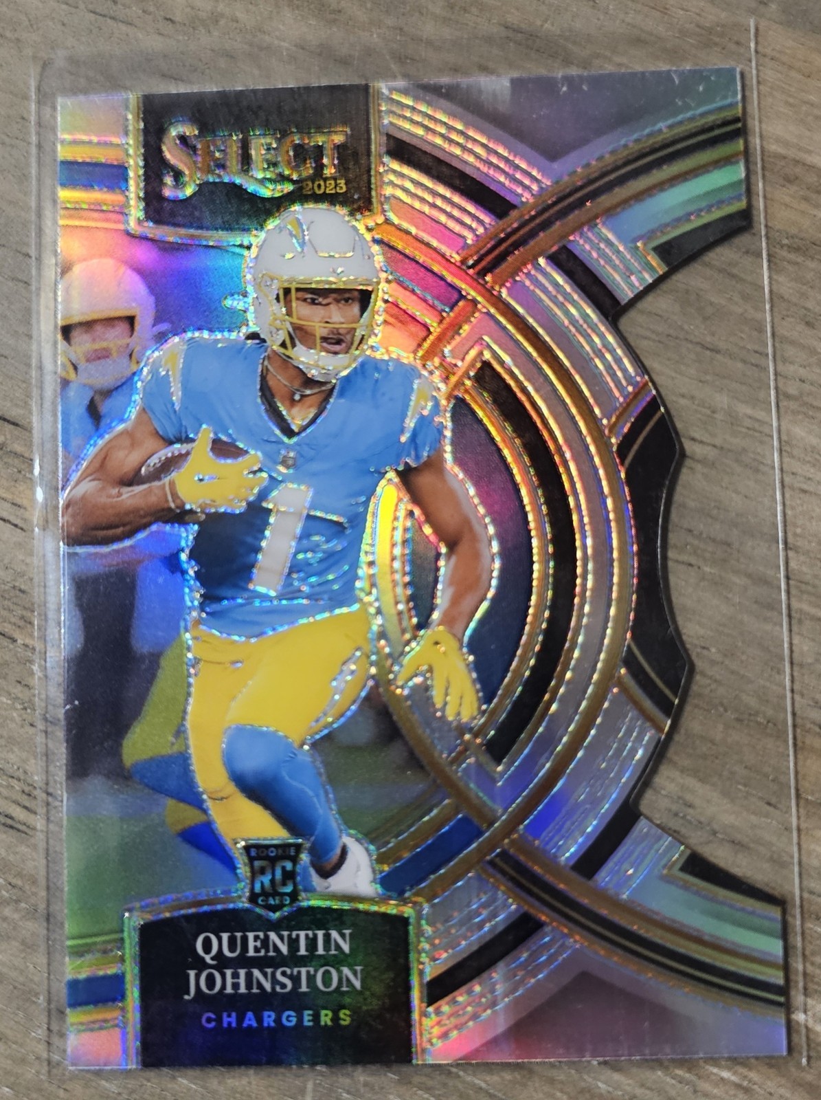 Sports Cards 2023 Panini Select Quentin Johnston Rookie Copper Prizm Premier…