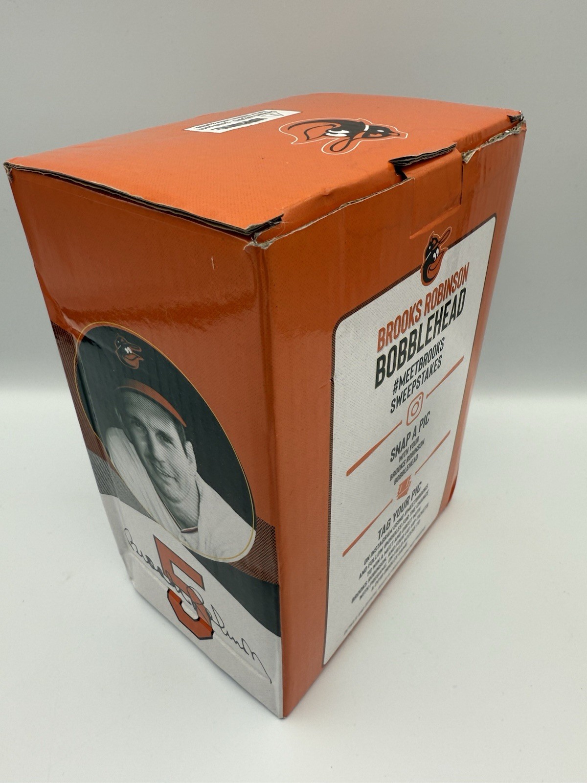 Brooks Robinson Baltimore Orioles MLB Bobblehead – Orange/White/Black