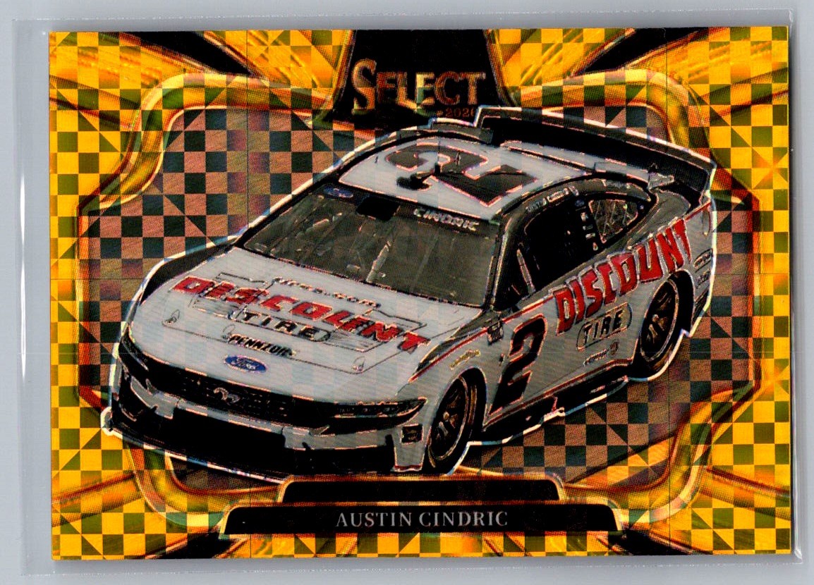 2026 Panini Select #112 Austin Cindric Gold Power Plaid #/13 eBay 1/1 FOP