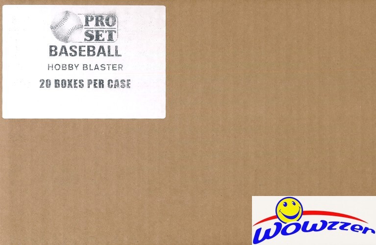 2021 Pro Set Baseball HOBBY Blaster 20 Box Factory Sealed CASE-60 AUTOS+1,000 RC