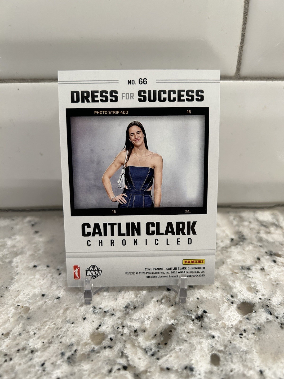 2025 Panini Caitlin Clark Chronicled Silver Holo Parallel #66 🏀 Indiana Fever