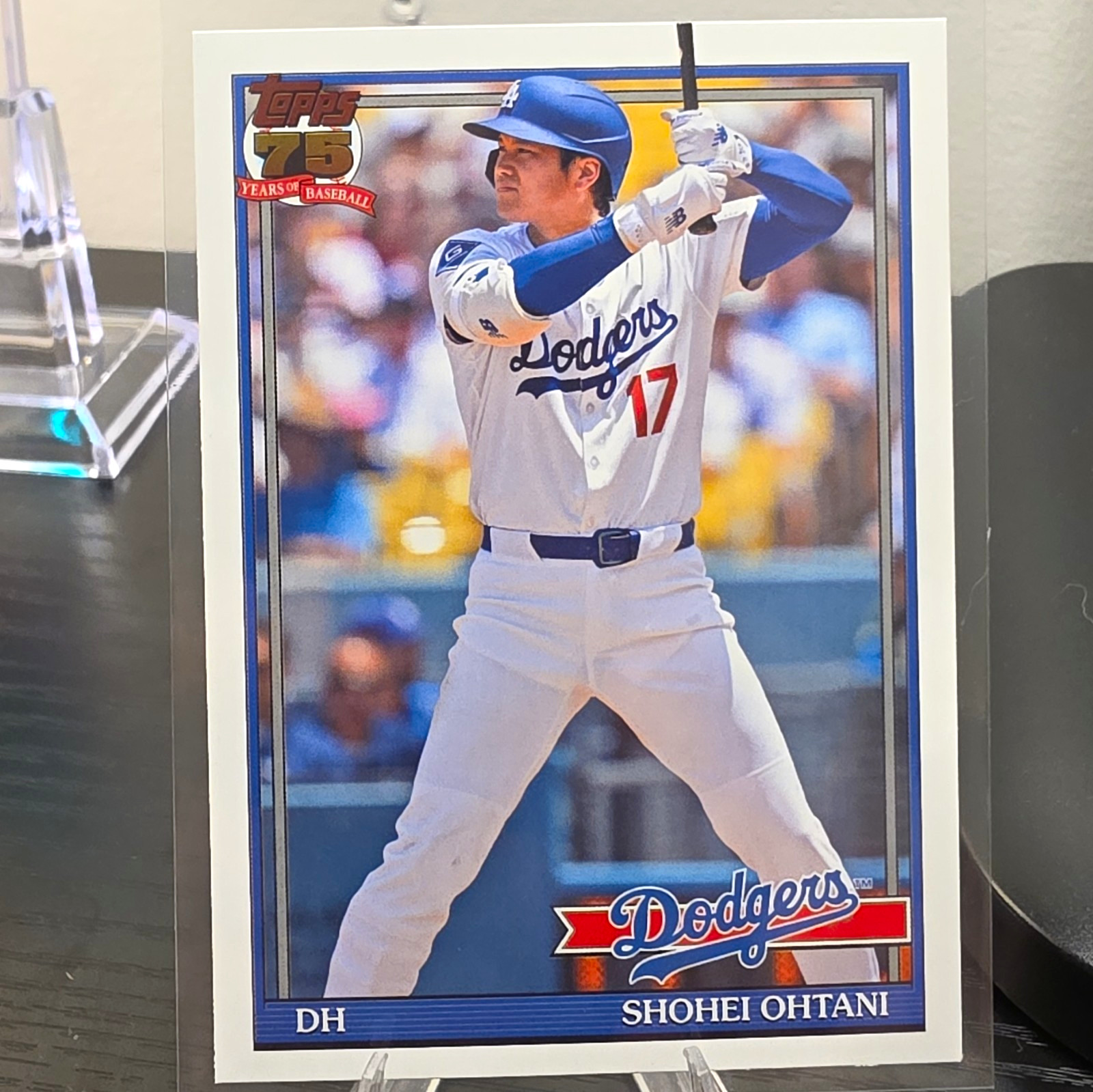 Topps 75 Years of Baseball 2026 Shohei Ohtani #91B2-1 Base Dodgers