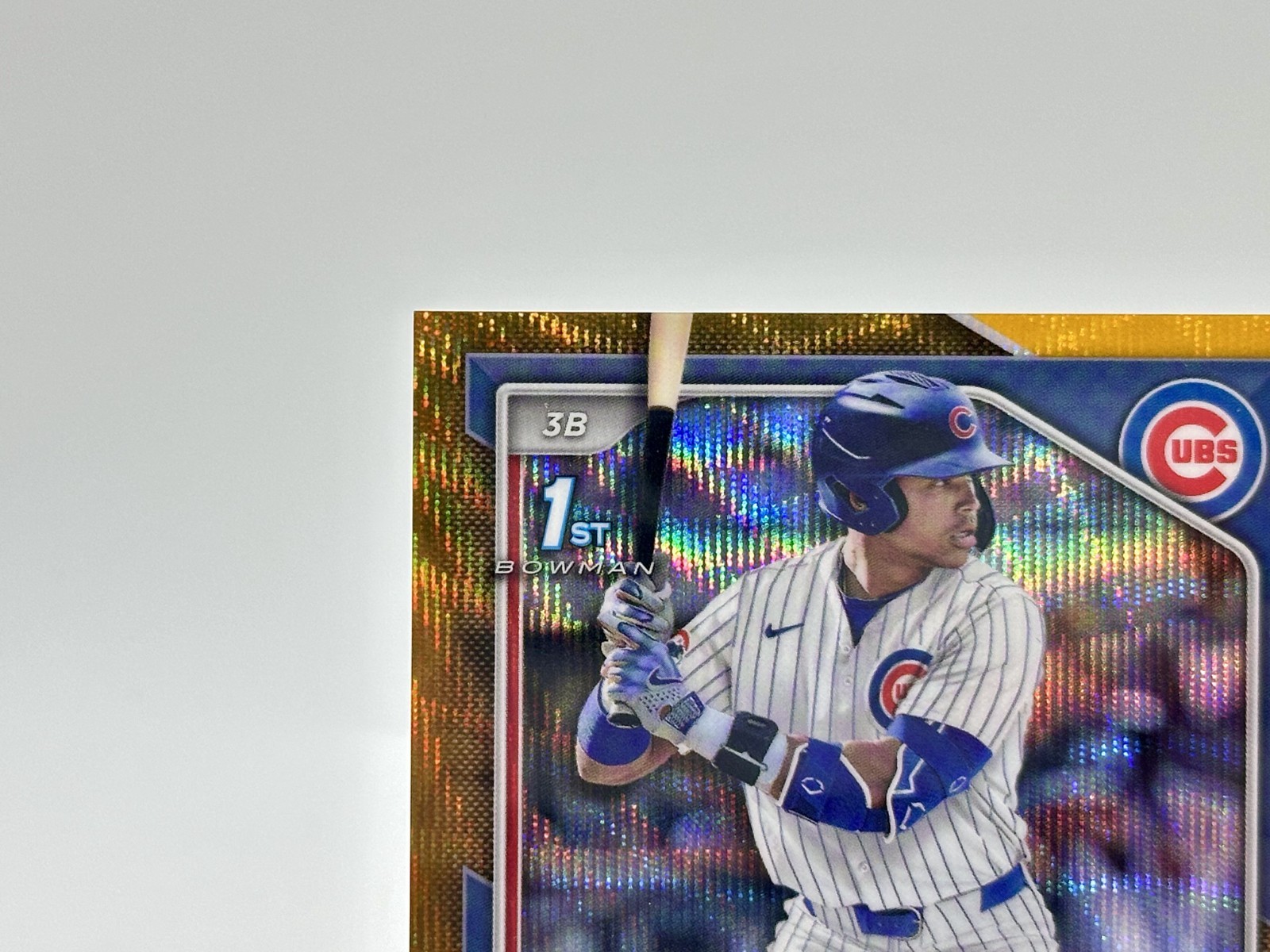 2024 Bowman Draft CAM SMITH #CPA-CS 1st Chrome Gold Wave Auto /50