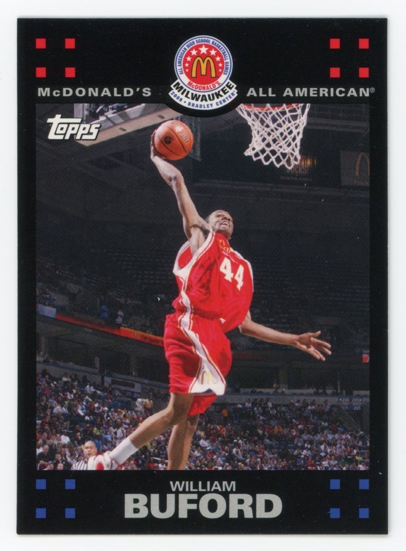 2008 McDonald’s All-American #WB William Buford