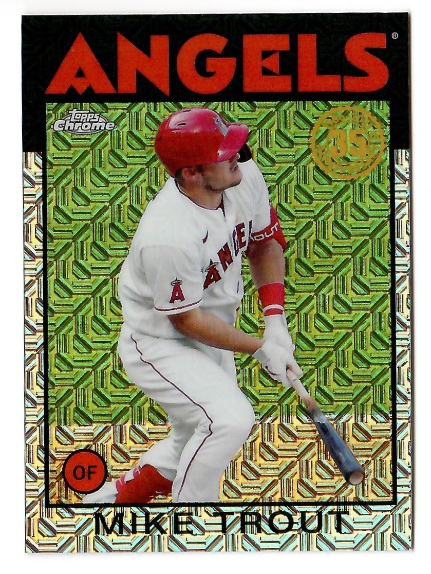 2021 Mike Trout Topps SILVER PACK #86BC-1