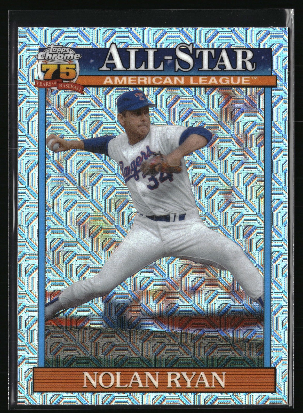 2026 Topps Nolan Ryan 1991 Topps Baseball 35th Anniv Chrome All-Stars Series Two