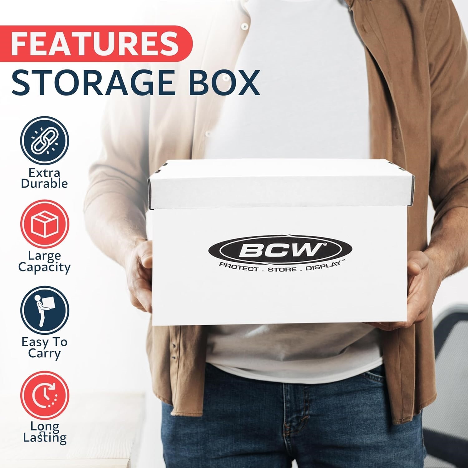 10 BCW Magazine / Comic Storage Boxes Bundle Top Quality Cardboard Time Storage