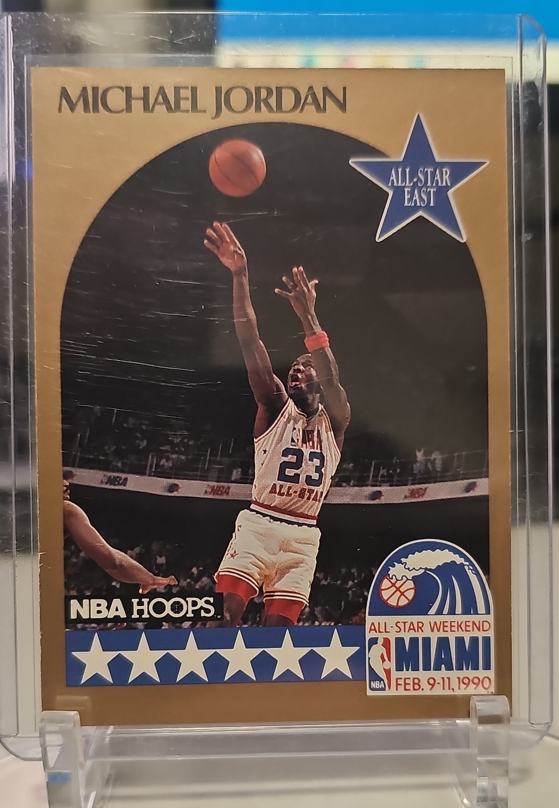1990-91 NBA Hoops – All-Star Game Michael Jordan #5