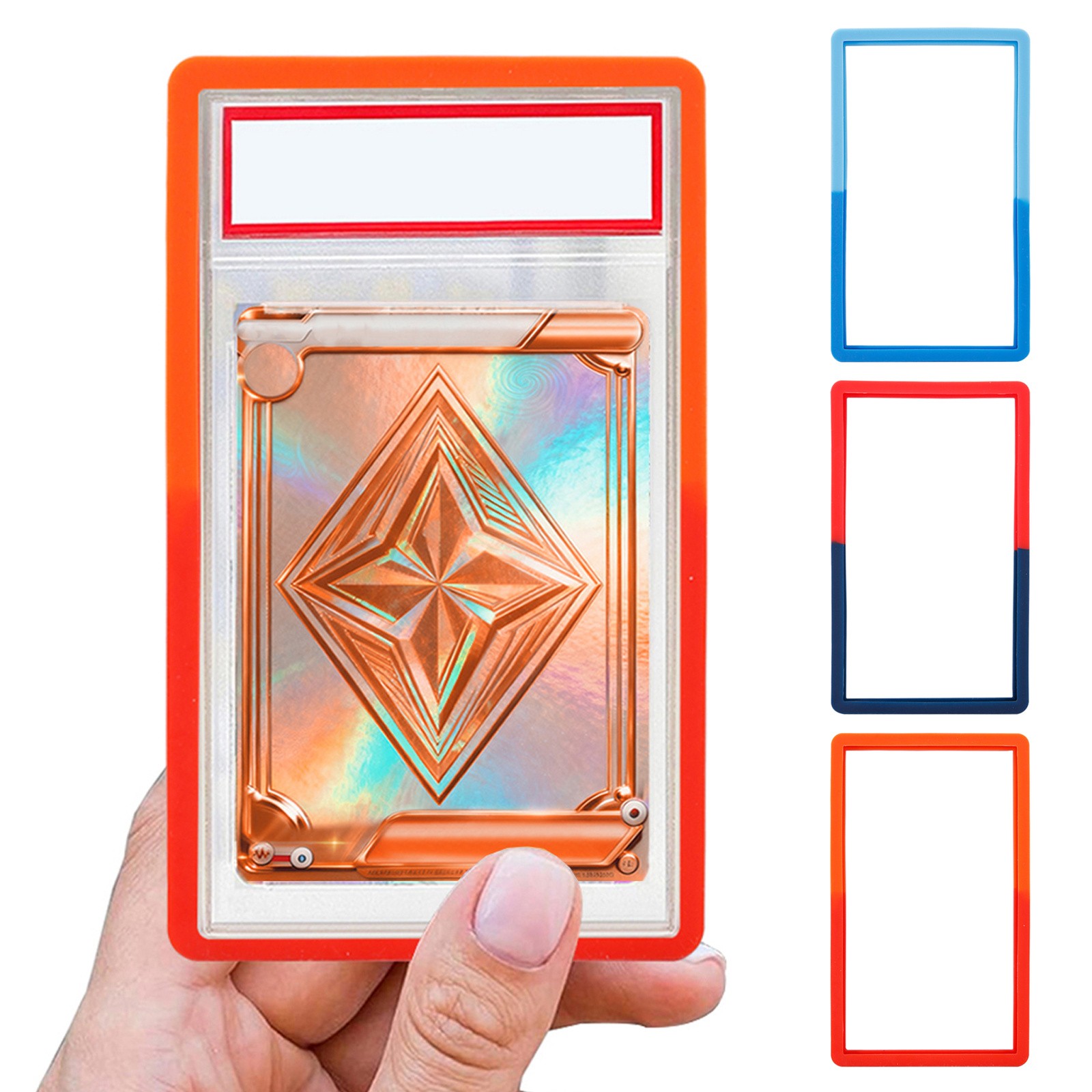 Gradient For PSA Graded Card Slab Bumper Guard Protector Case Skin TPU- Colors