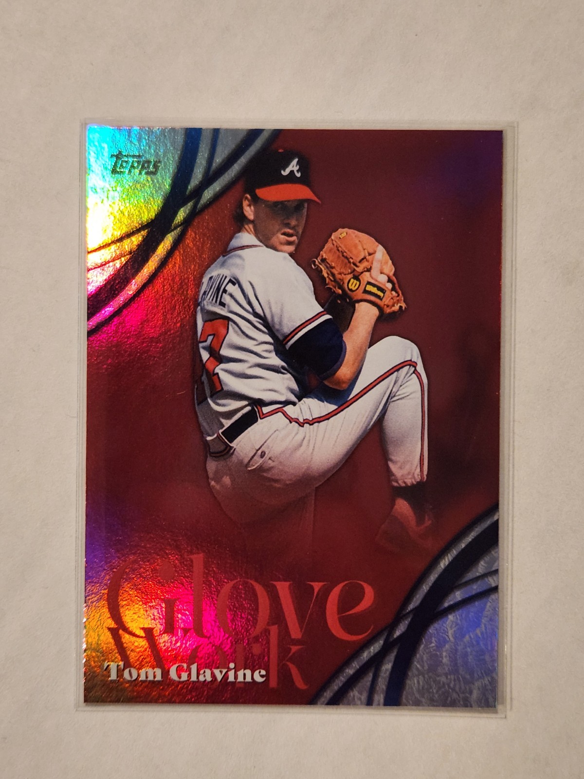 2026 Topps Series 2 Glove Work Tom Glavine #GW-62 Atlanta Braves