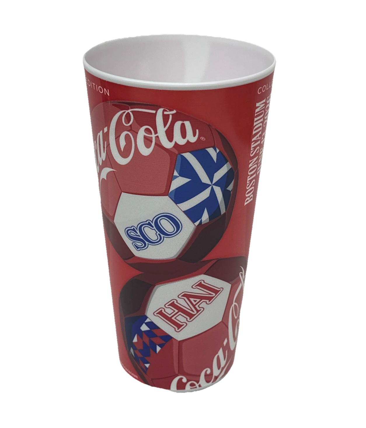 2026 FIFA World Cup Scotland Haiti Boston Coca-Cola Plastic Matchday Cup 5/104