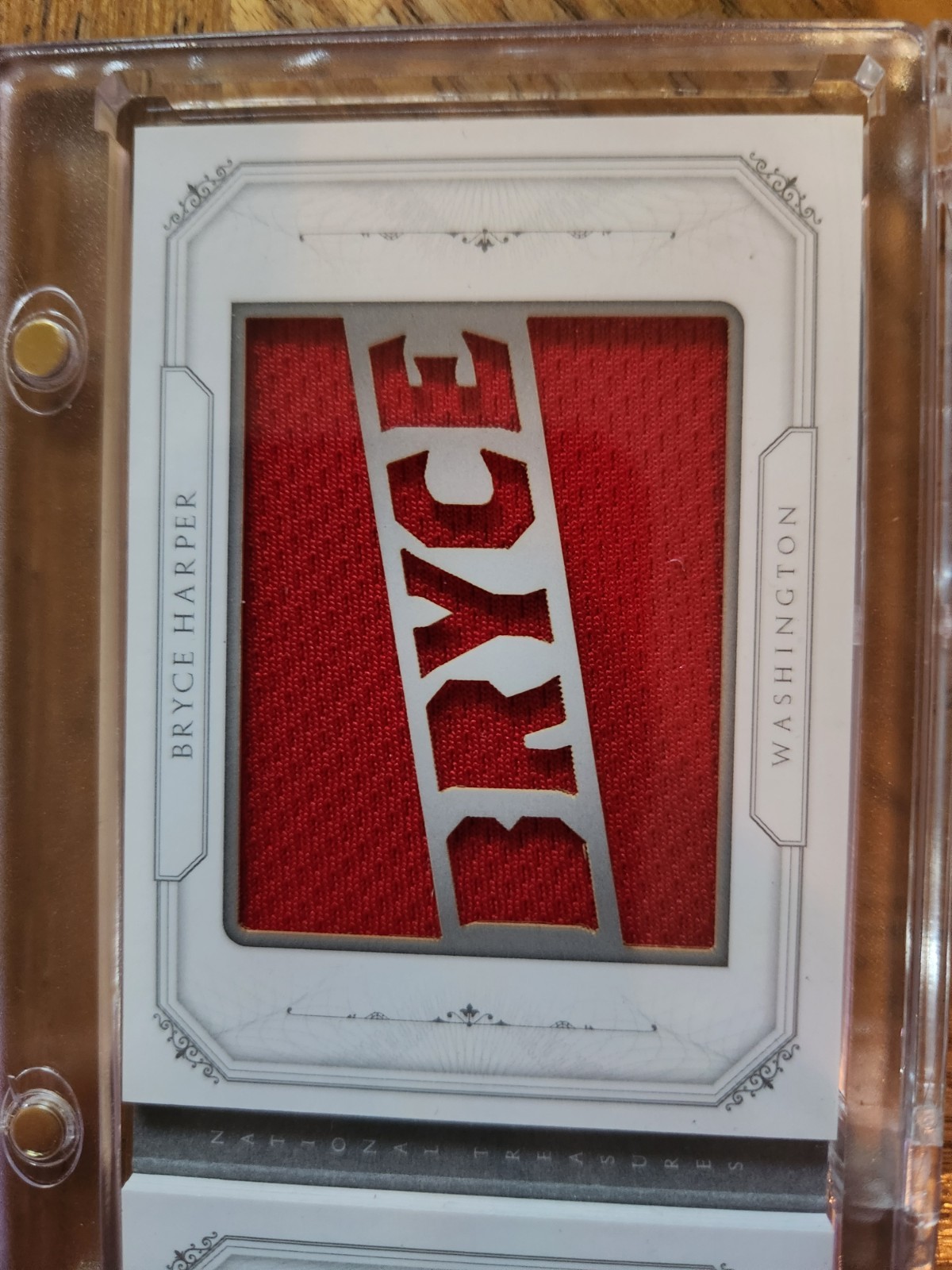 2015 National Treasure Booklet Bryce Harper 10 / 10