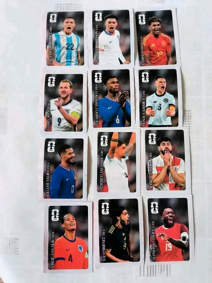 Panini FIFA WORLD CUP 2026 Coca Cola Sticker All C1-C12 European edt