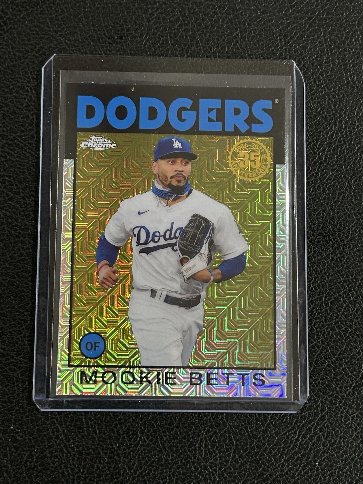 2021 Topps Mookie Betts 1986 Silver Pack Chrome Refractor 86BC-13 Dodgers TC1