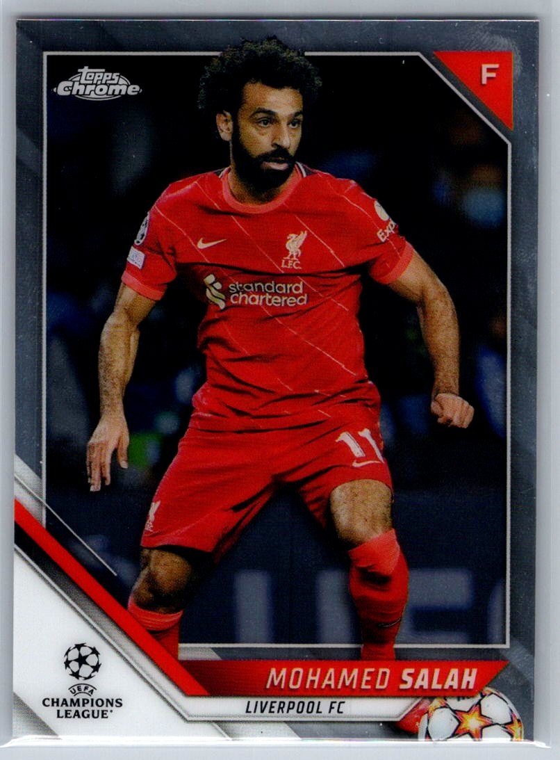 2021-22 Topps Chrome UEFA Champions League Mohamed Salah #21