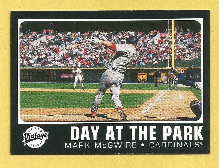 MARK McGWIRE Singles, Inserts, & Parallels (with Pictures) / You Pick The Cards