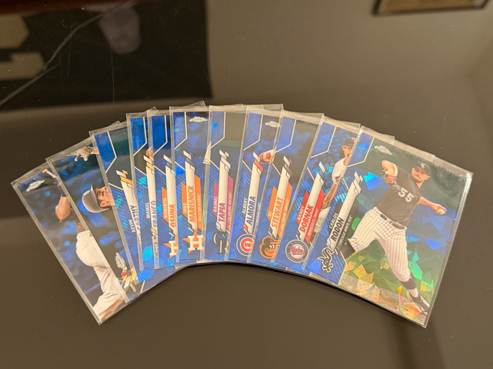 2020 Topps Chrome Sapphire Baseball Base Singles YOU PICK + 2 Card Min Plz Read